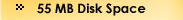 55 MB Free Space