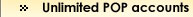 Unlimited POP Emails
